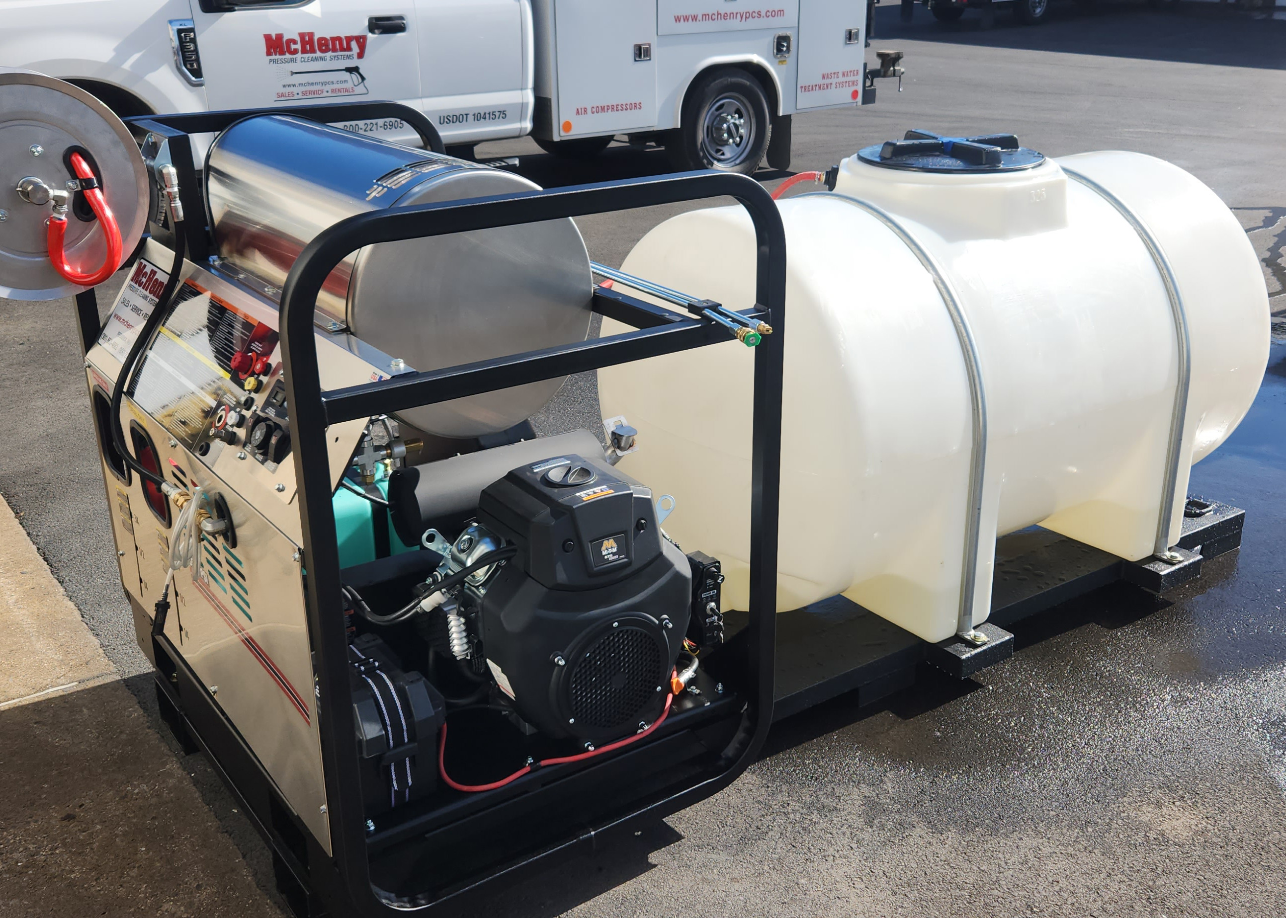 pressure washer trailer units