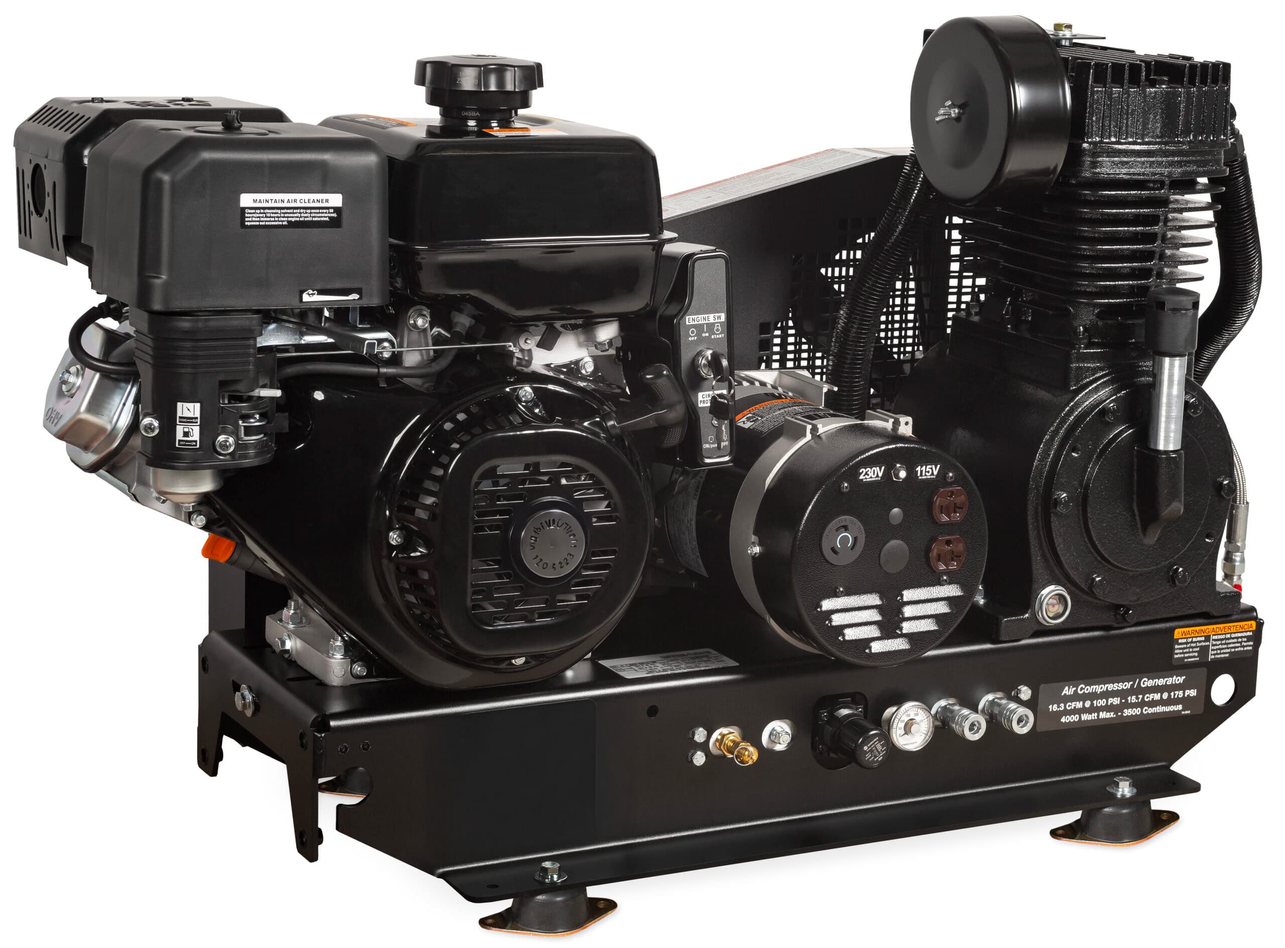 Base-Mount Two Stage Gasoline Combination