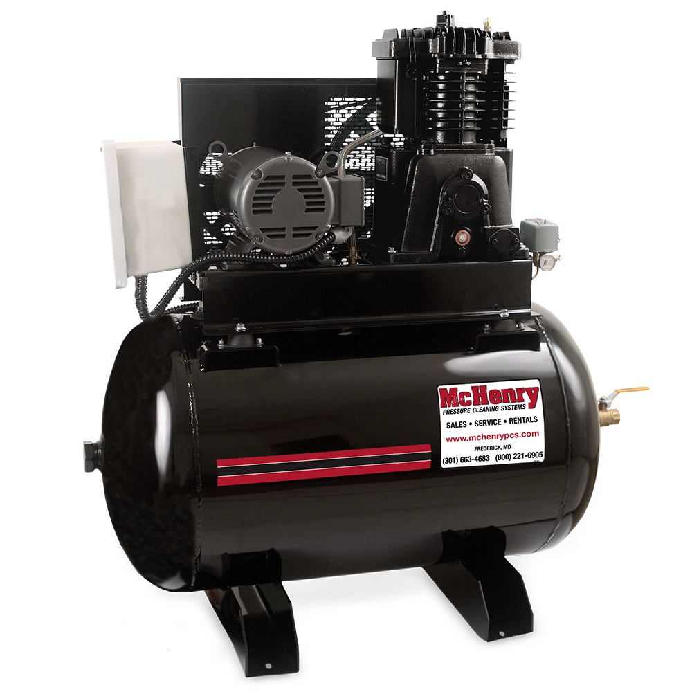 80-Gallon Two Stage Electric Simplex Series - 5.0 HP