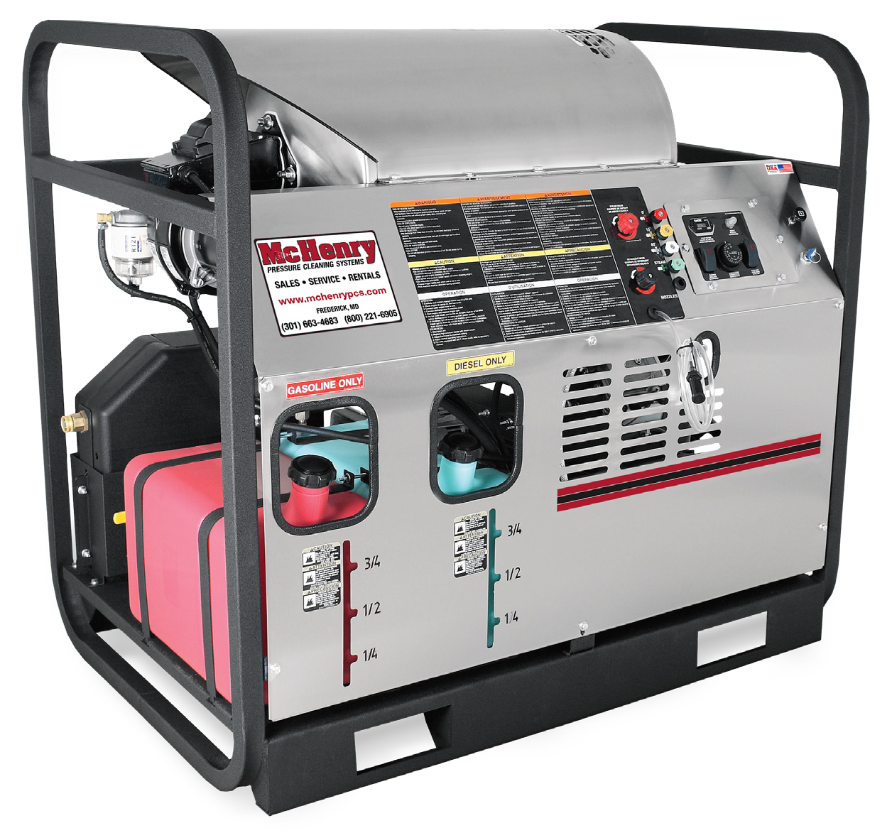 HDS Series Skid Diesel Belt Drive